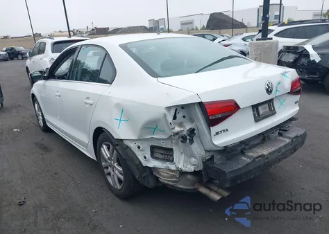 2017 Volkswagen Jetta 1.4T S from USA, damaged, VIN 3VW2B7AJ8HM203808